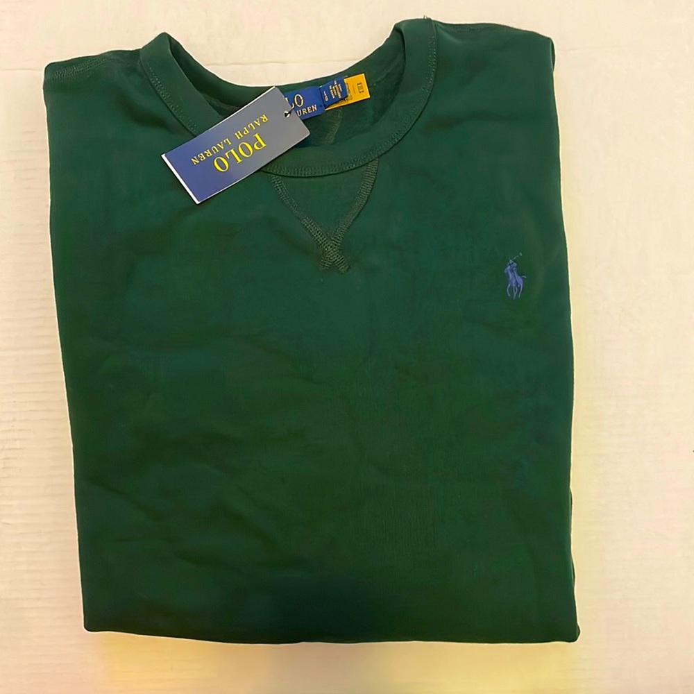 Polo Ralph Lauren Fleece Crew Sweatshirt Green